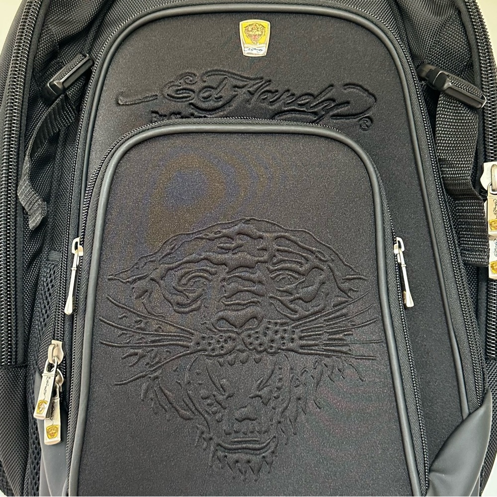 NWT Ed Hardy Black Backpack - Picture 7 of 16